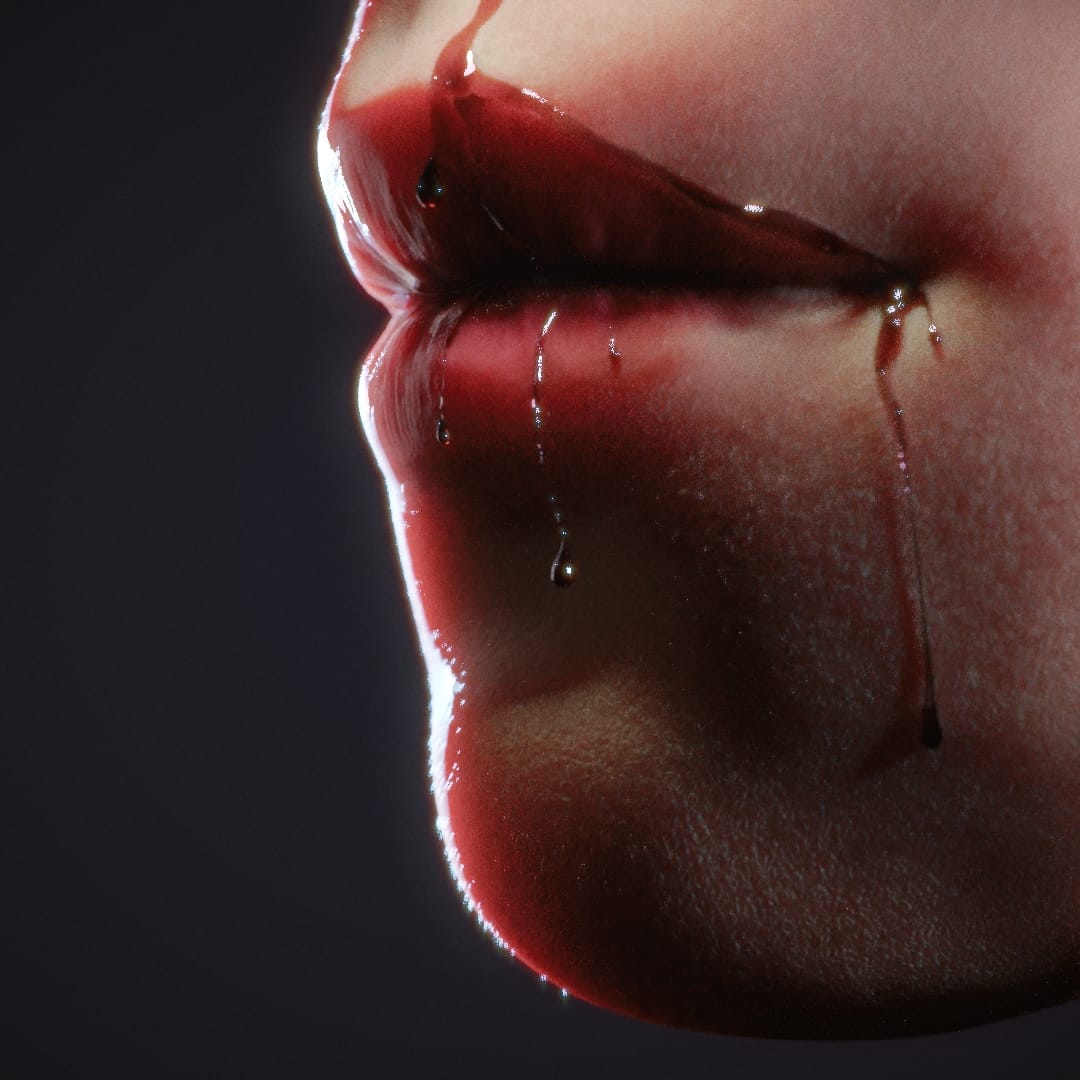 Blood, nothing