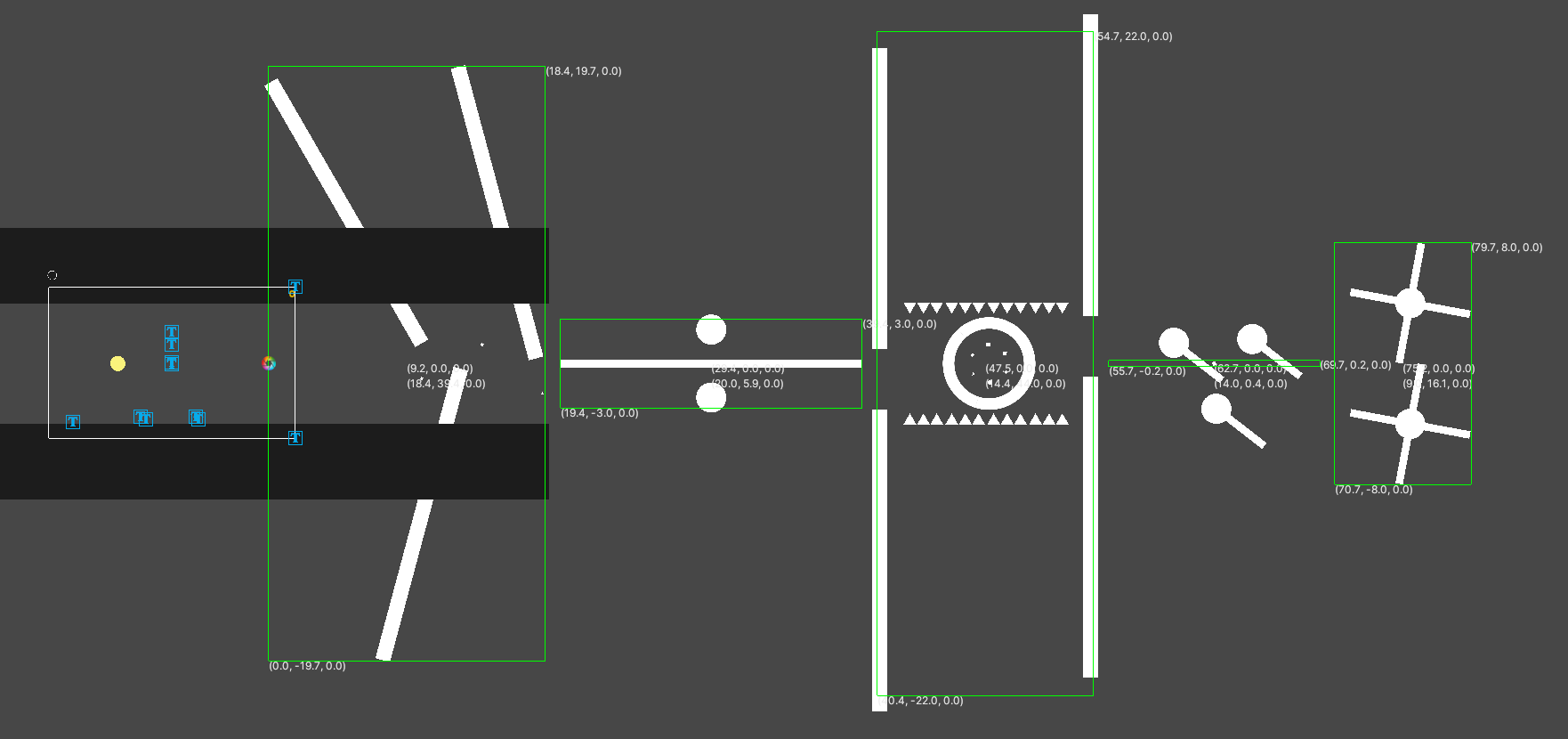 Bounding Boxes of the first batch