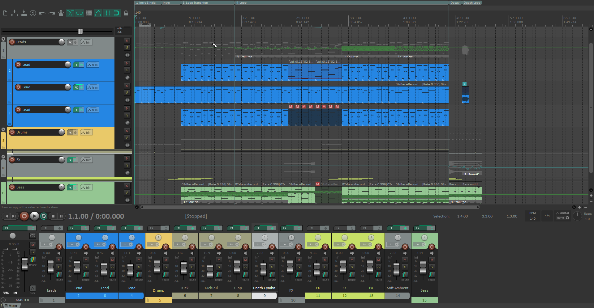 Reaper Song Project